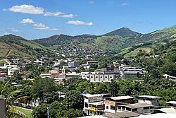 Vista parcial de Santana do Paraíso MG a partir do B. Alto Santana